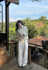 ÁO PHAO TAY LEN NỮ