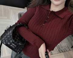 ÁO LEN DỆT VẶN THỪNG 3 MÀU NỮ THU ĐÔNG SẴN