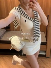ÁO LEN KÈM KHĂN CỔ NỮ