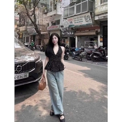 ÁO YẾM CHẤM BI NỮ SẴN