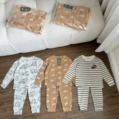 SET 3 BỘ OTO DÀI TAY BÉ TRAI