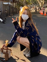 ÁO LEN NỮ CARDIGAN MLB HÀNG TUỒN THU ĐÔNG SẴN( XẢ 150k)