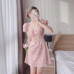 VÁY HOA NHÍ CÚP NGỰC DÂY CỔ xả 50k