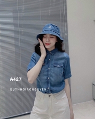 ÁO BÒ NỮ TÚI TRƯỚC FORM TO RỘNG SẴN