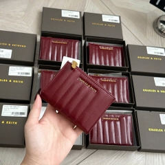 PHỤ KIỆN - VÍ CHARLES & KEITH NỮ ĐỎ