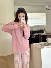 SET BỘ NGỦ QUẦN KẺ 4 MÀU QC NỮ