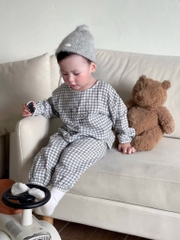 SET HAI BỘ NGỦ HOẠ TIẾT VỊT CHO BÉ