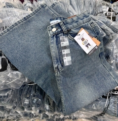 CHÂN VÁY JEAN NỮ WHOAU XẺ SAU DÁNG DÀI SẴN(SALE 149k)