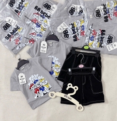SET BỘ CHÚ CHÓ CỨU HỘ XÁM BÉ TRAI (SALE 59k)