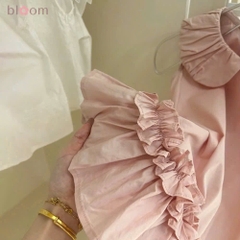 VÁY ĐŨI HỒNG CỔ SEN ĐUÔI CÁ TIỂU THƯ CHO BÉ GÁI SẴN (SALE 65k)