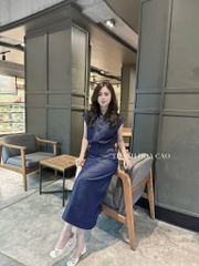 SET VÁY BÒ LỤA CÚC BỌC CÁ VAI CHUN GẤU NỮ SẴN (SALE 99k)