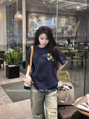 ÁO PHÔNG CỘC ACME XANH THAN MẸ CON