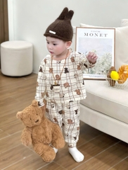 SET 3 BỘ DÀI GẤU HÀN BÉ TRAI HÀN QUỐC SẴN