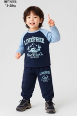 BỘ DÀI THUN COTTON NHÍ BÉ TRAI ĐẠI