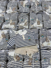 SET ÁO KẺ QUẦN BE BÉ TRAI