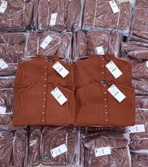 ÁO LEN NÂU CỘC TAY NỮ