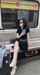 VÁY POLO UMI TÍM THAN NỮ