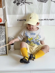 SET 3 ÁO GAP TONE MÀU XÁM RÊU NÂU BÉ TRAI SẴN( xả 69k)