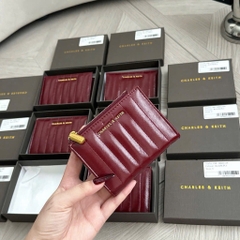 PHỤ KIỆN - VÍ CHARLES & KEITH NỮ ĐỎ