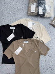COMBO 3 ÁO CỔ TIM CHNEL CELIN NỮ