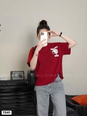 ÁO PHÔNG CHÓ ĐỎ NỮ