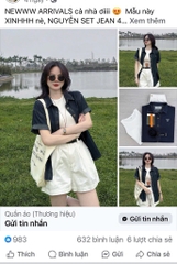 SET ÁO DENIM PHỐI SHORT TRẮNG NỮ