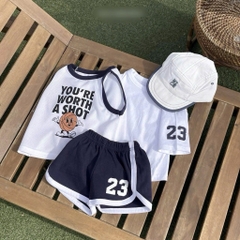 SET 3 CT CHỮ SỐ 23 BÉ TRAI