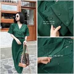SET CỔ VEST CV LI XẺ SAU NỮ (Xả 119k)