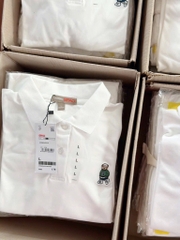 ÁO POLO THÊU GẤU SPAO KOREA NỮ SẴN (sale 115k)