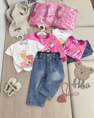 SET DÀI 3 CHI TIẾT BABI HỒNG QUẦN BÒ BÉ GÁI