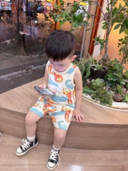 SET 2 BỘ BA LỖ SƯ TỬ VOI HƯƠU BÉ TRAI (SALE 89k)