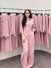 SET BỘ DÀI QUẦN SUÔNG LI ĐAI TAY DÀI CÁ LẬT NỮ THU ĐÔNG
