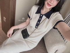 VÁY DÁNG DÀU FORM SUÔNG THÊU NGỰA NỮ