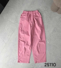 SET BỘ ÁO PHÔNG QUẦN BAGGY HỒNG NỮ