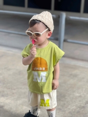 SET CHỮ M XANH LÁ BÉ TRAI(XẢ 39k)