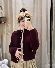 ÁO LEN ZR KHUY ĐỒNG NỮ THU ĐÔNG
