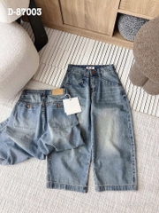 QUẦN BAGGY BÒ NỮ TÚI CÚC