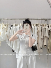 SET 3 ÁO ZIP NỮ CỔ TRÒN CỘC NỮ