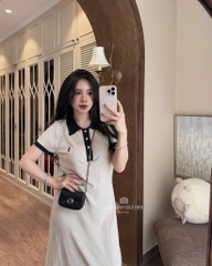 VÁY DÁNG DÀU FORM SUÔNG THÊU NGỰA NỮ