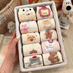 ĐỒ LÓT - SET 10 ĐÔI TẤT HOẠ TIẾT CUTE