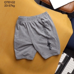 QUẦN ĐÙI COTTON SIZE ĐẠI 4 MÀU BÉ TRAI