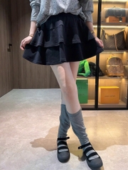CHÂN VÁY NGẮN XOÈ TẦNG NỮ