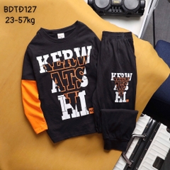 SET BỘ COTTON DÀI TAY BÉ TRAI
