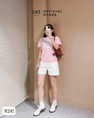 ÁO PHÔNG CỘC BLACK PINK NỮ( Xả 55k )