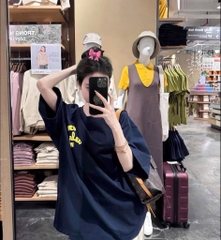 ÁO PHÔNG CỘC ACME XANH THAN MẸ CON