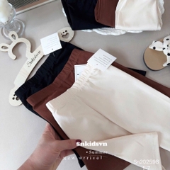 SET 3 QUẦN NGỐ TONE ĐEN NÂU KEM BÉ TRAI SẴN (SALE 65k)