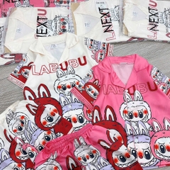 SET 2 BỘ ĐÙI PIZAMA LABUBU BÉ GÁI(XẢ 125k)