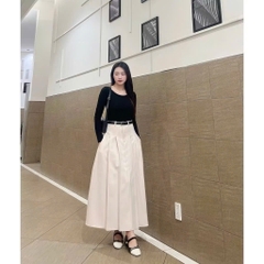 CHÂN VÁY XẾP LI DÁNG DÀI NỮ (SALE 60k)