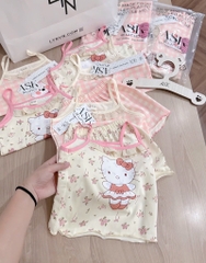 SET 2 BỘ HOA NHÍ VIỀN REN BÉ GÁI