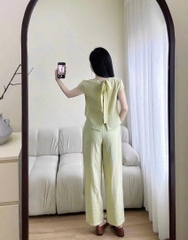 SET NƠ CÚC BỌC CỐM - HỒNG NỮ
